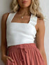 'Riley' Crop Tank Top - Celes Fashion